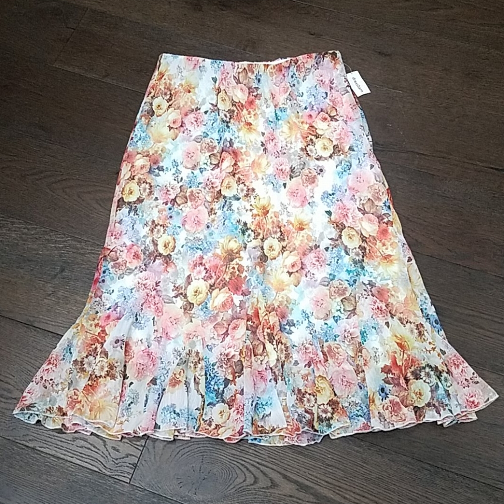 Floral skirt